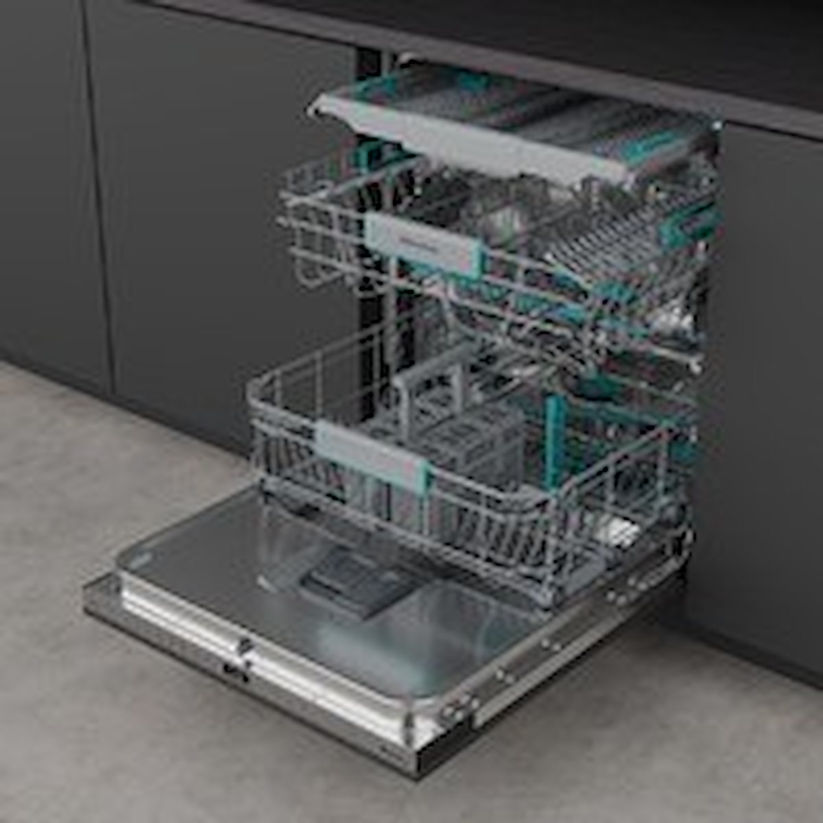 HISENSE HV16BEX1 Lavastoviglie Incasso 60cm 16 Coperti Classe B - immagine 2
