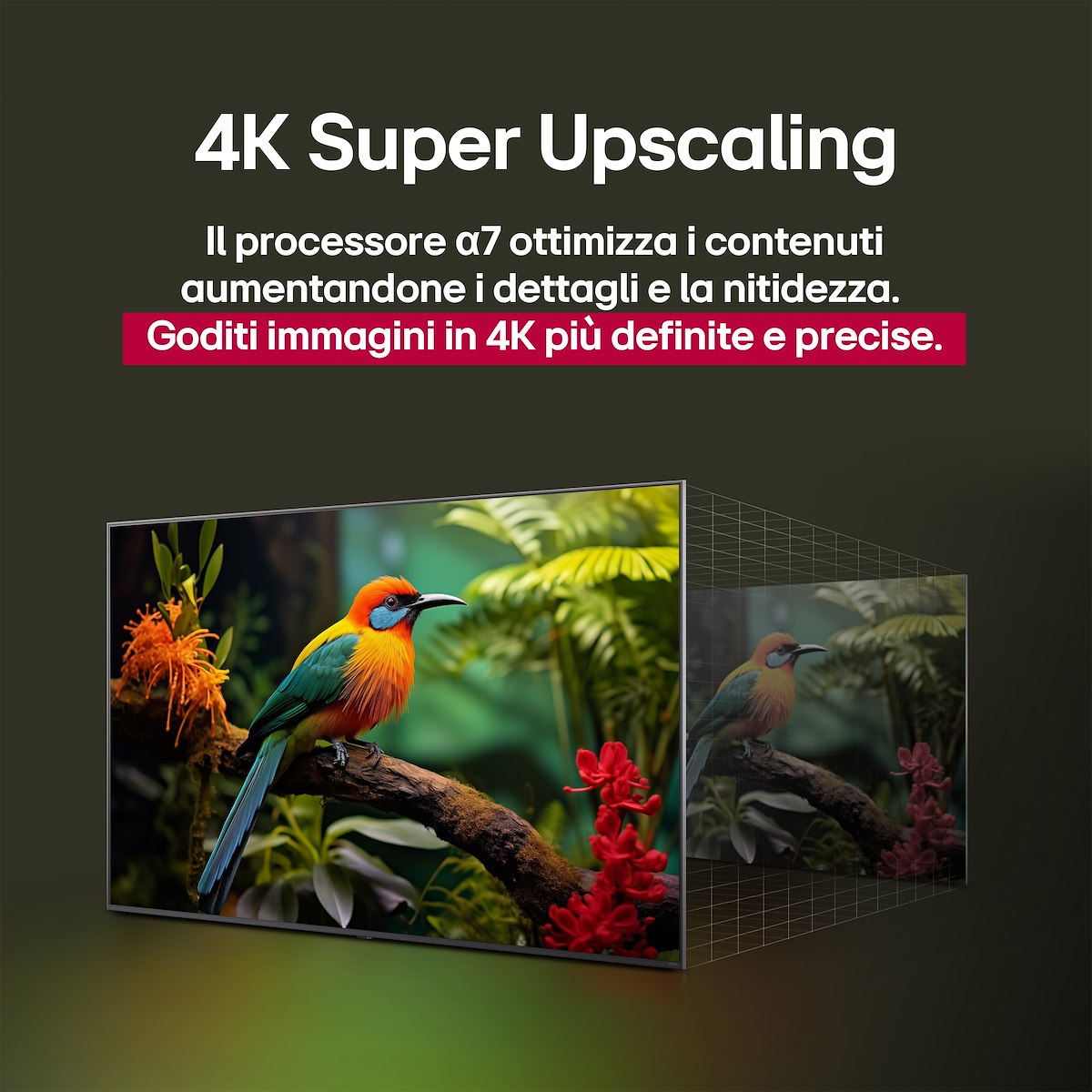 LG 50QNED70A6A Smart TV QNED 50 Pollici 4K UHD WebOS - immagine 5
