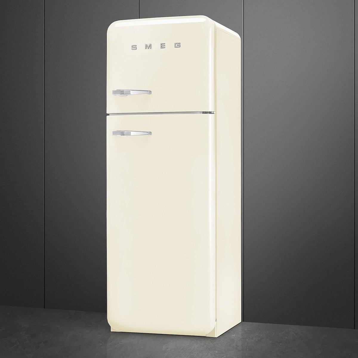 SMEG FAB30RCR6 Frigo 2 porte ventilato 294L DX Anni '50 panna - immagine 3
