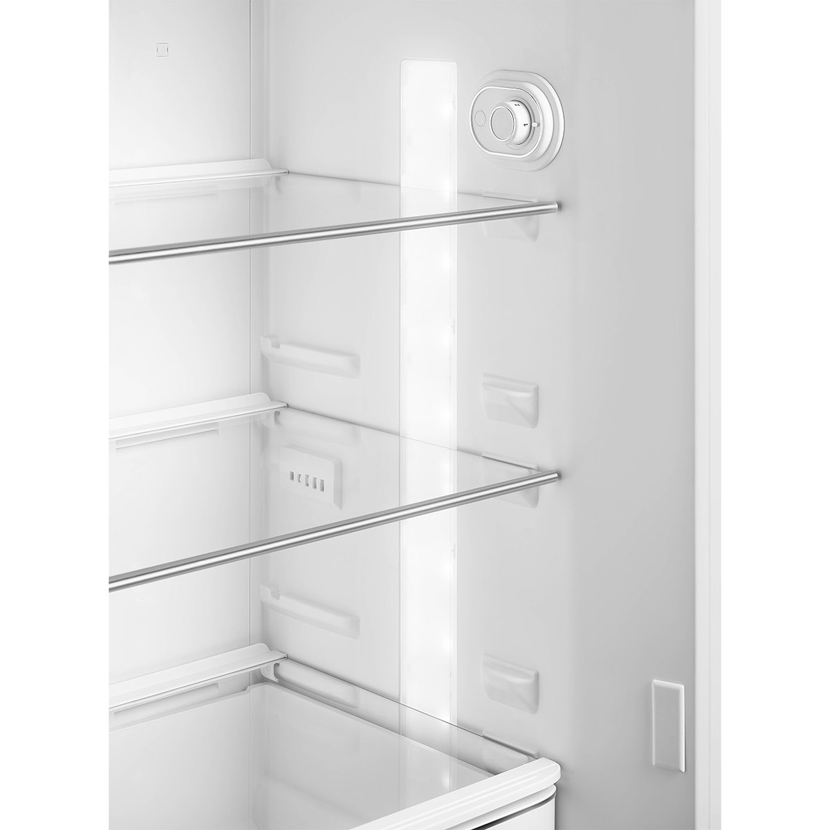 SMEG FAB30RCR6 Frigo 2 porte ventilato 294L DX Anni '50 panna - immagine 4