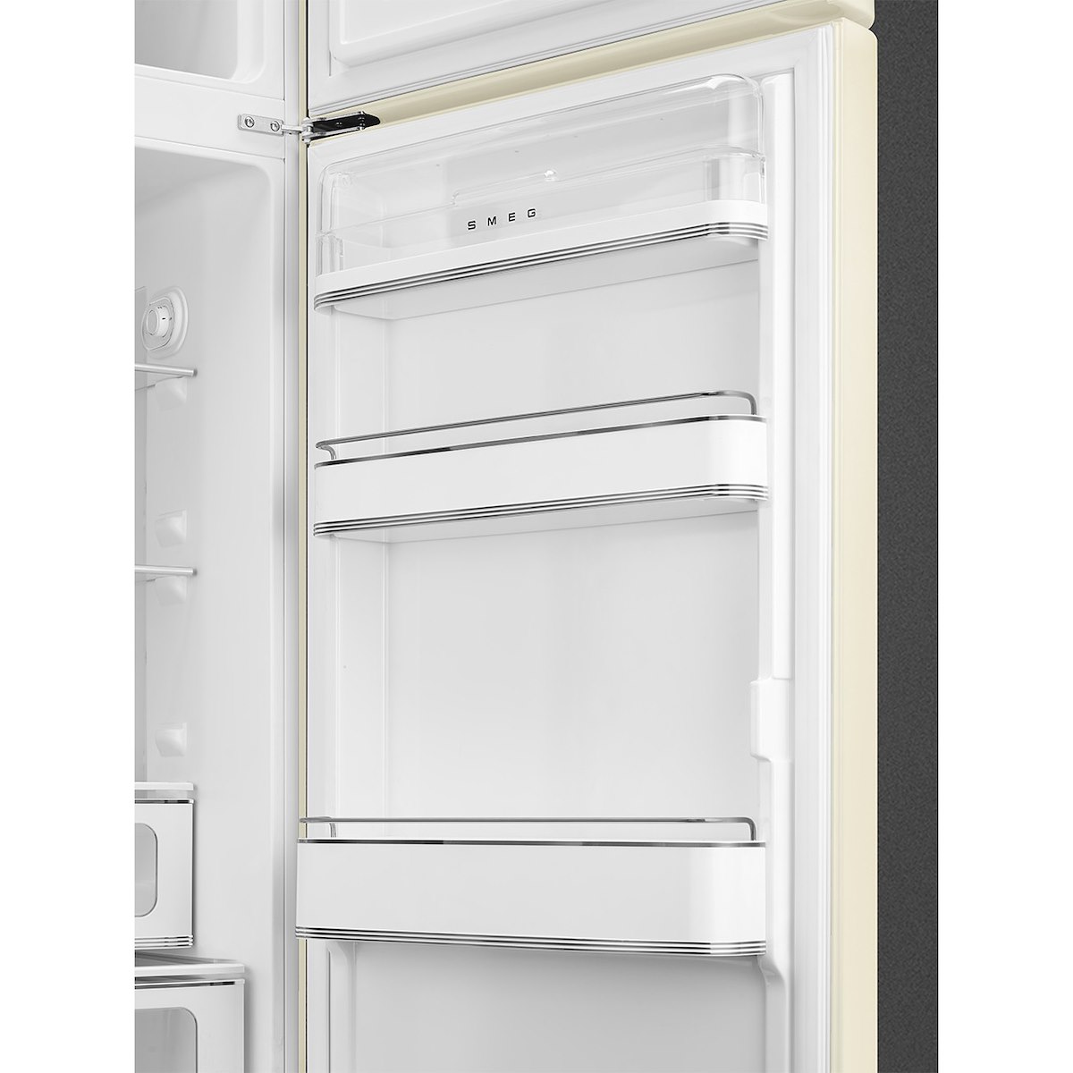 SMEG FAB30RCR6 Frigo 2 porte ventilato 294L DX Anni '50 panna - immagine 5