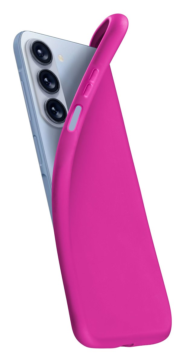 CELLULAR LINE CHROMAGALA17P Custodia Chroma Galaxy A17, gomma, rosa
