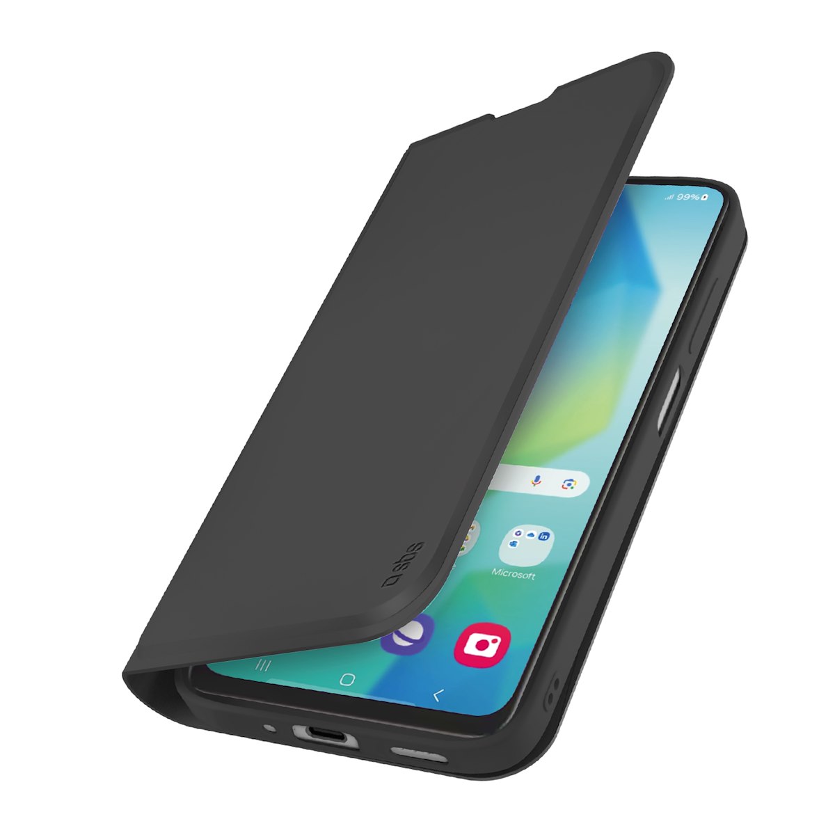 SBS TEWALSAA17K Cover Wallet Smooth per Galaxy A17