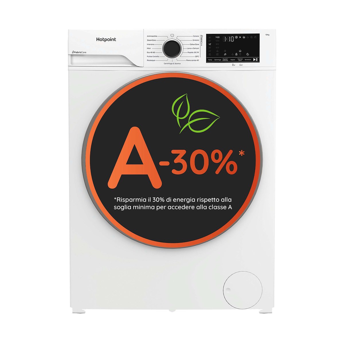 HOTPOINT-ARISTON HB103CAREIT Lavatrice 10kg 1400giri Classe A-30% Inverter