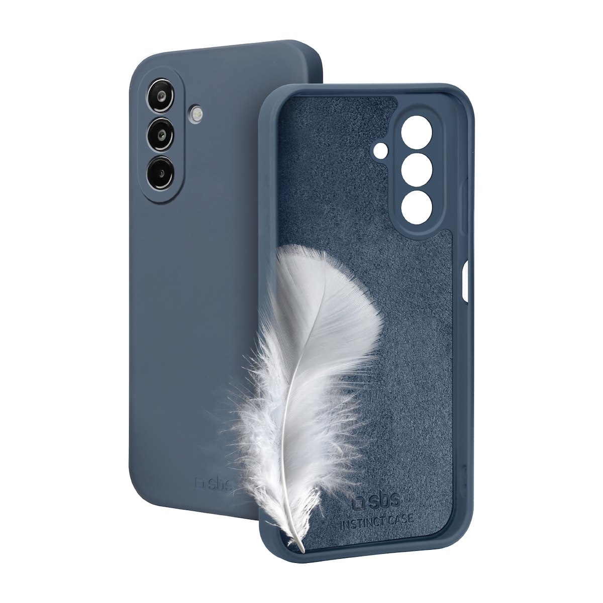 SBS TEINSTSAA17B Cover Instinct per Galaxy A17, blu