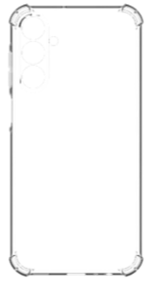 SAMSUNG GPFPA176AEDTY Custodia Clear Trasparente per A17