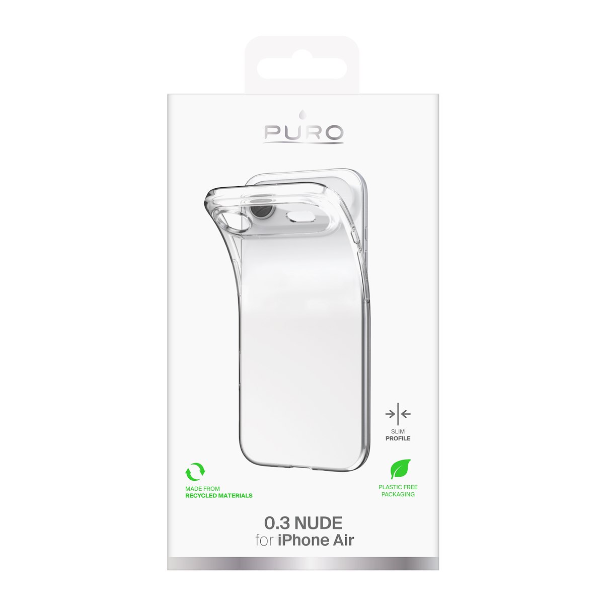 PURO PUIPC176603NUDETR Cover 0.3 Nude Trasparente per iPhone 17 Air - immagine 2