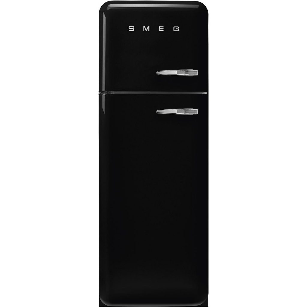 SMEG FAB30LBL6 Frigo 2 porte ventilato 294L anni '50 nero inv. sx
