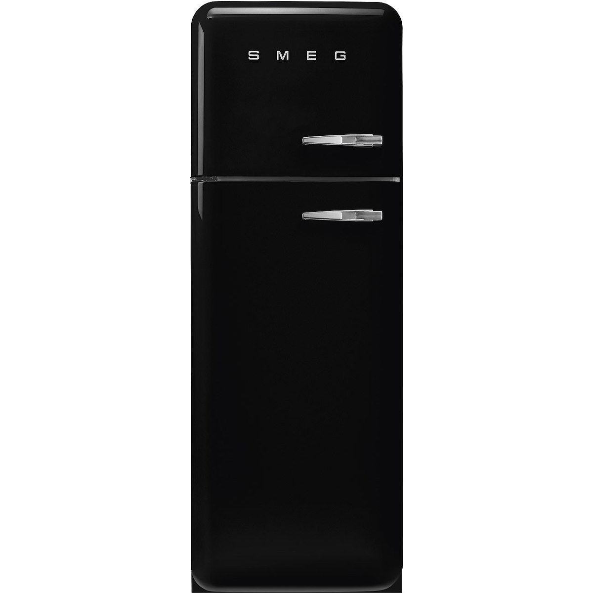 SMEG FAB30LBL6 Frigo 2 porte ventilato 294L anni '50 nero inv. sx
