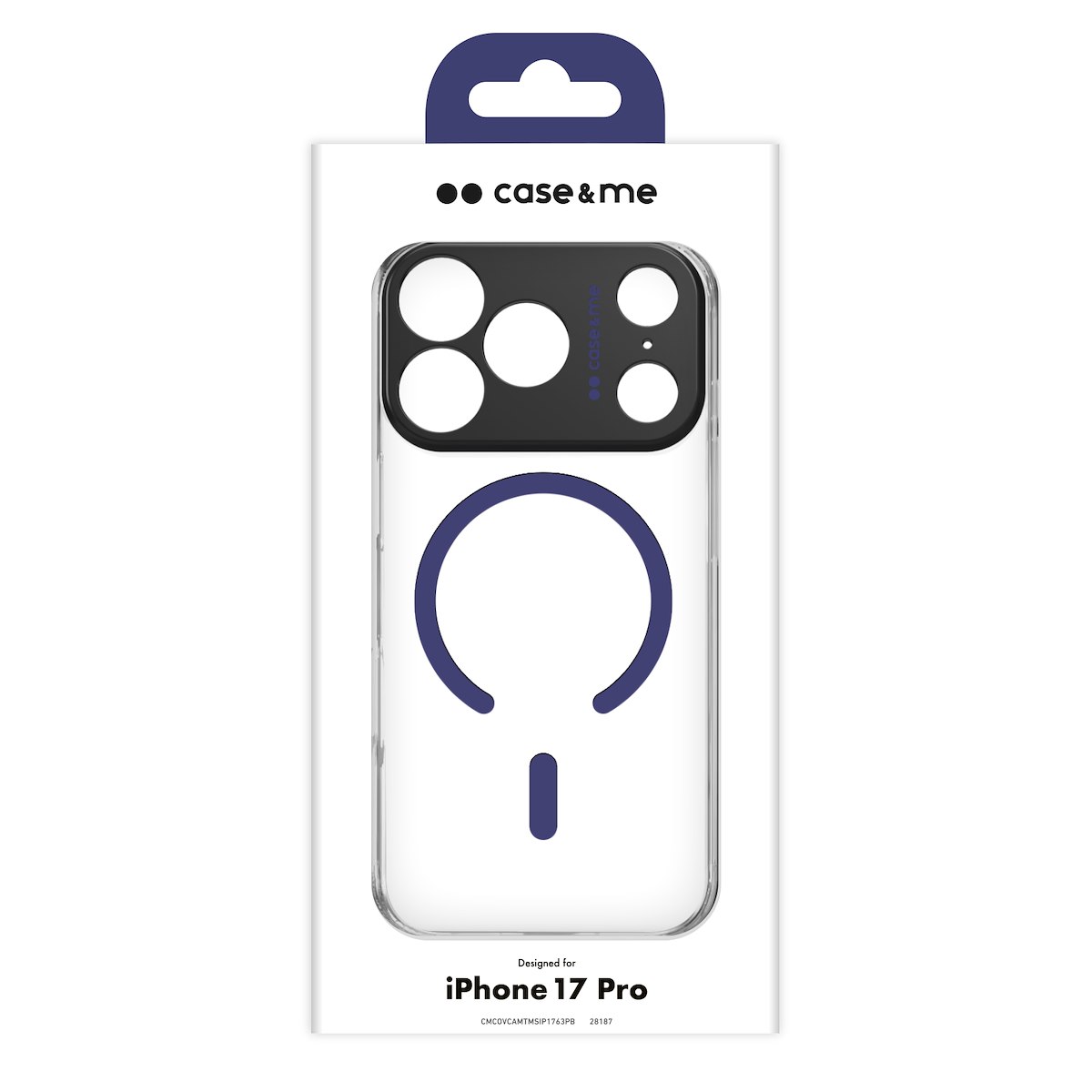 Case Me CMCOVCAMTMSIP1763PB Cover MagSafe iPhone 17 Pro Blu - immagine 3