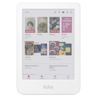 Kobo 6 Clara Colour White E-Reader 16 GB 6 Pollici Display a Colori