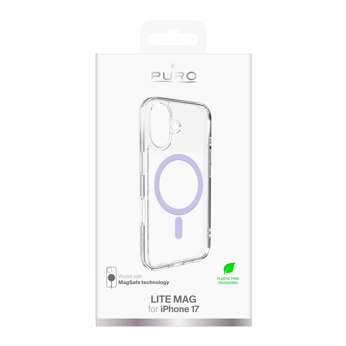 PURO PUIPC1763LITEMPINK Cover Lite Mag Per iPhone 17 Rosa - immagine 4