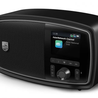 PHILIPS TAV2000DB: Radio Portatile 5W DAB+/FM, Bluetooth, Nera