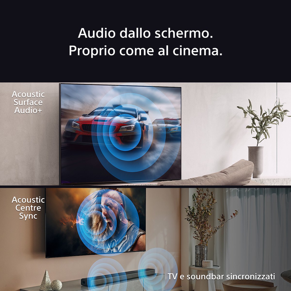 SONY K65XR8AAEP TV OLED 65" 4K UHD Smart Google TV DVB-T2/S2 - immagine 3