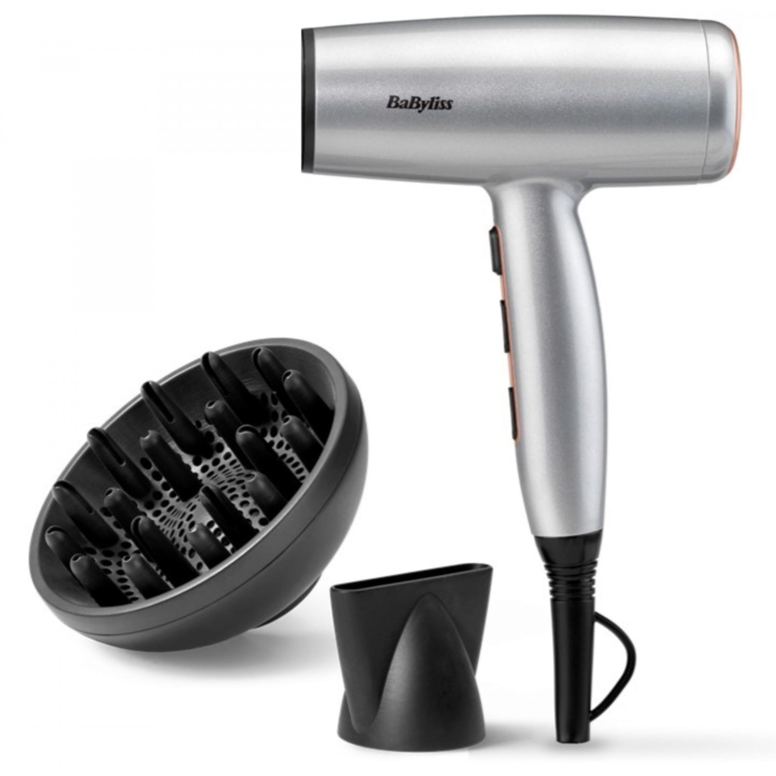 Babyliss D580E Asciugacapelli 2100W con Diffusore