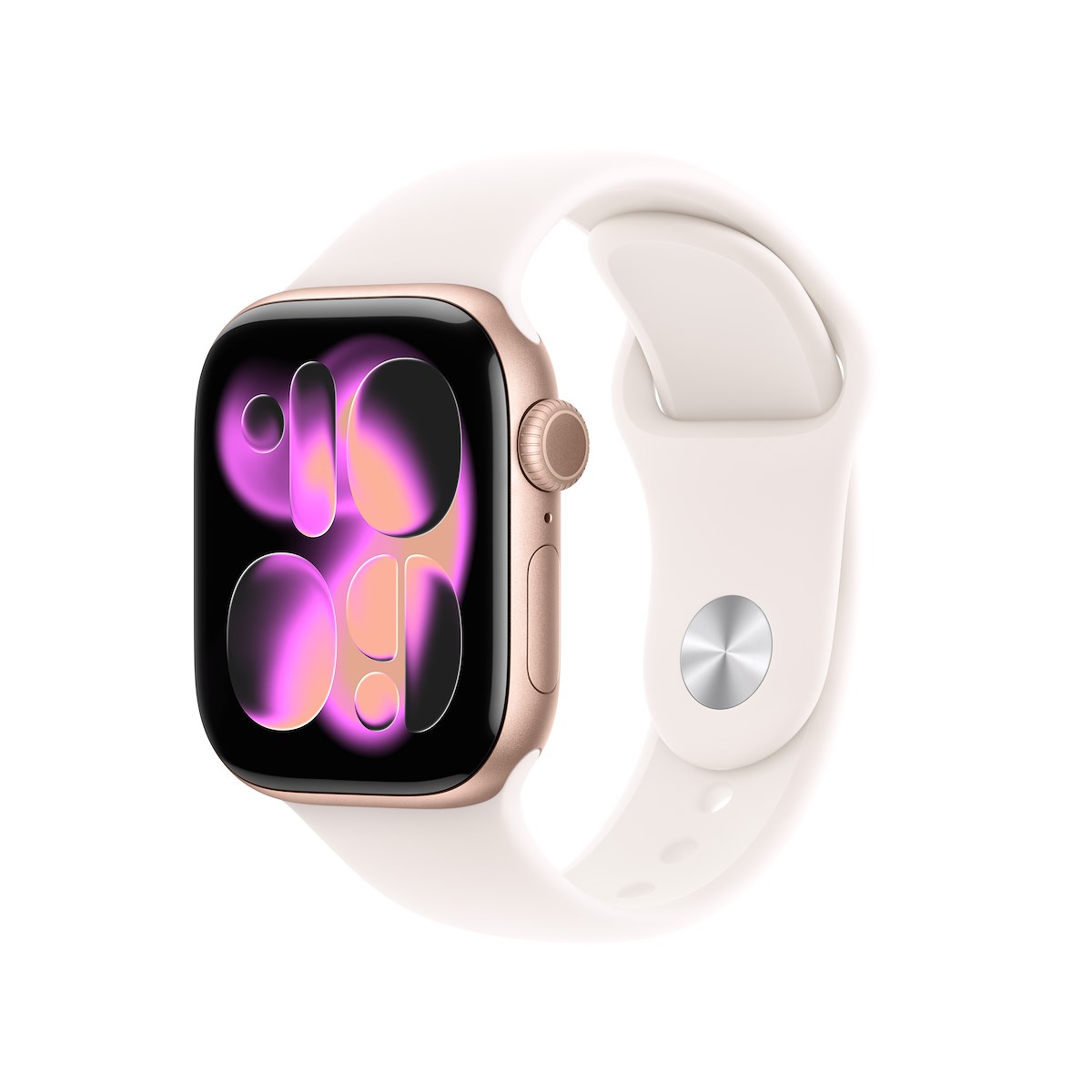 APPLE MEU04QLA Watch 11 GPS 42mm Rose Gold Light Blush S-M