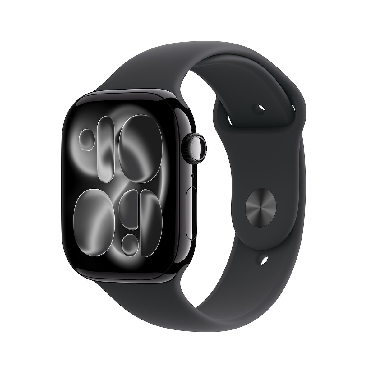 APPLE MFC44QLA Watch 11 GPS+Cell 46mm Jet Black M/L