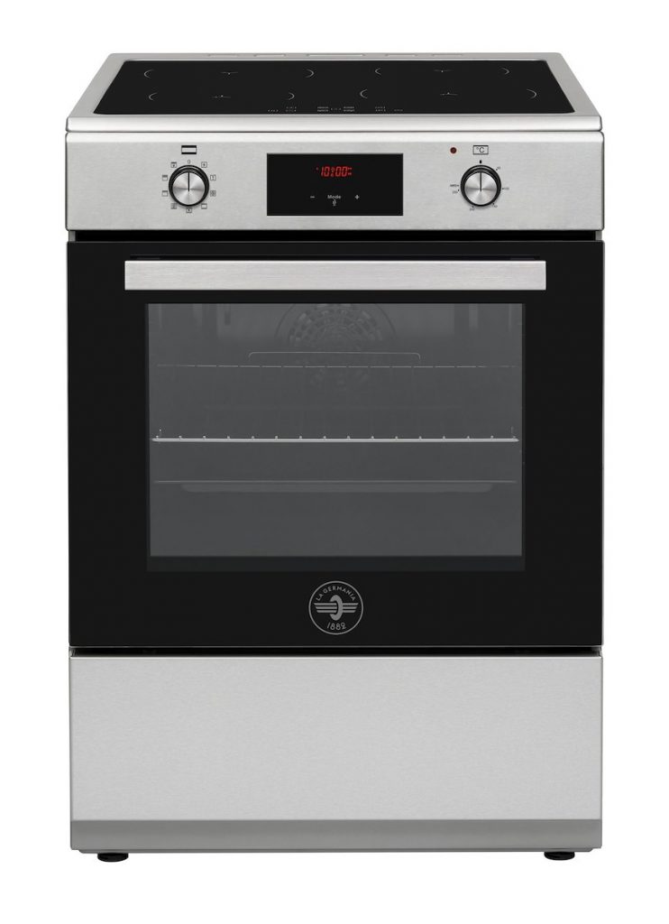 LA GERMANIA SE664IX Cucina 60cm Induzione 4 Zone Forno Elettrico Inox