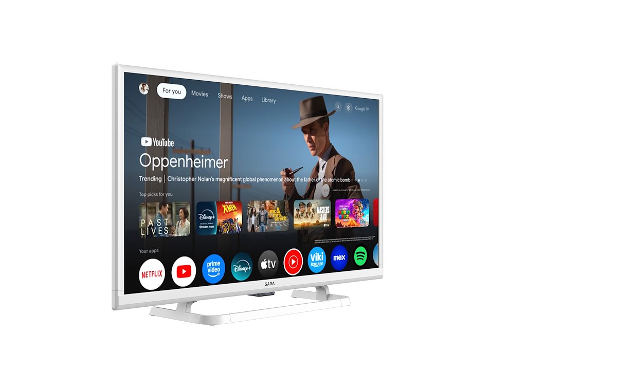Saba SA24W78GTV White Smart TV LED 24 Pollici HD - immagine 3