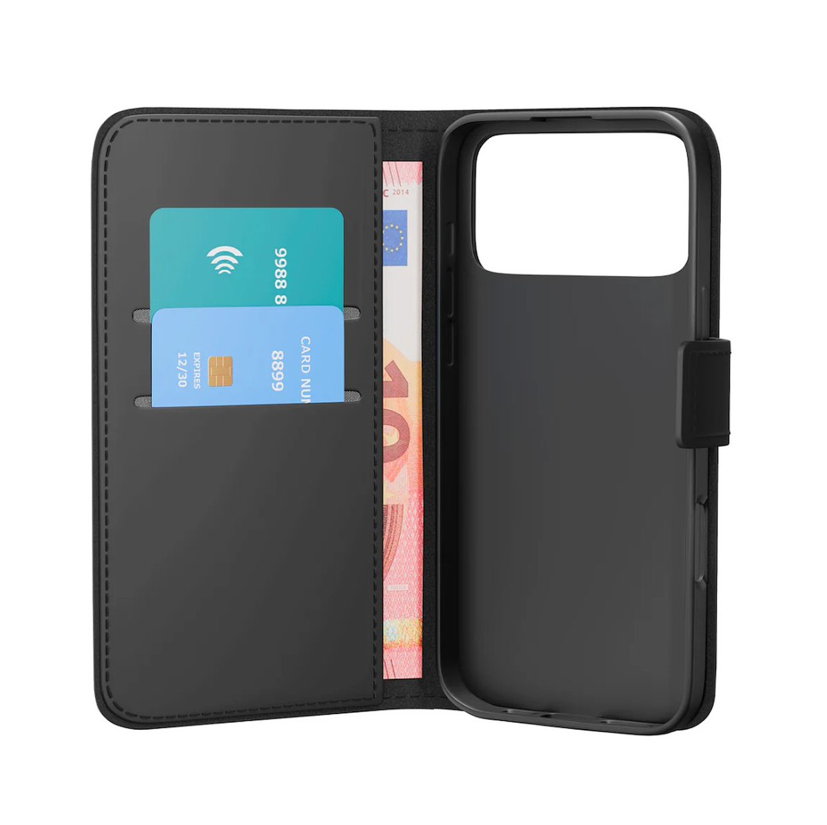 Puro Custodia Booklet Ecopelle iPhone 17 Pro