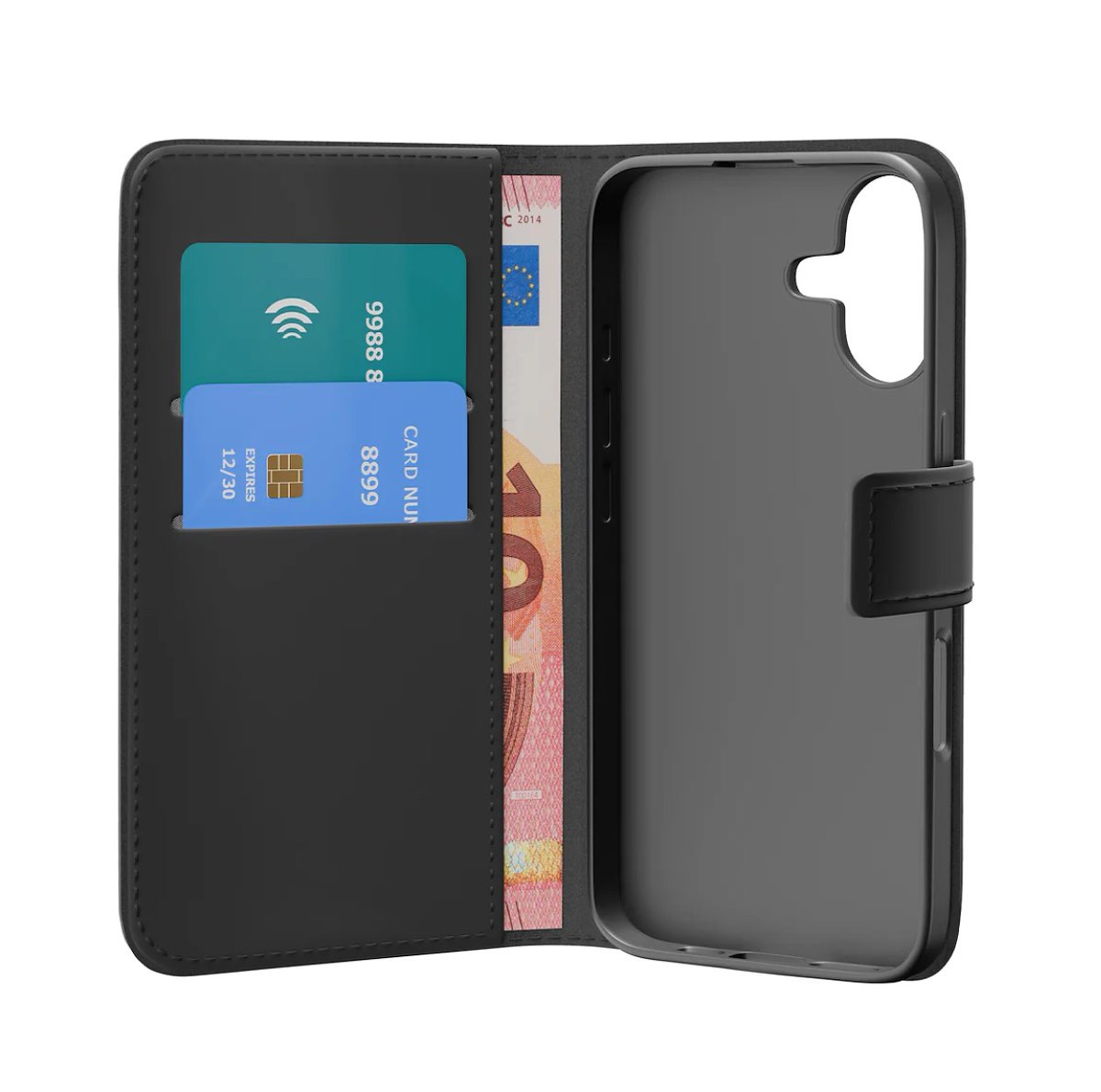 PURO PUIPC1763BOOKC8BLK Custodia Booklet Ecopelle iPhone 17 - immagine 3