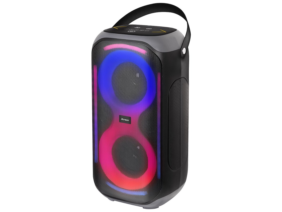 TREVI XFM225W10 Diffusore 50W con Treppiede, Microfono, USB, AUX - immagine 2