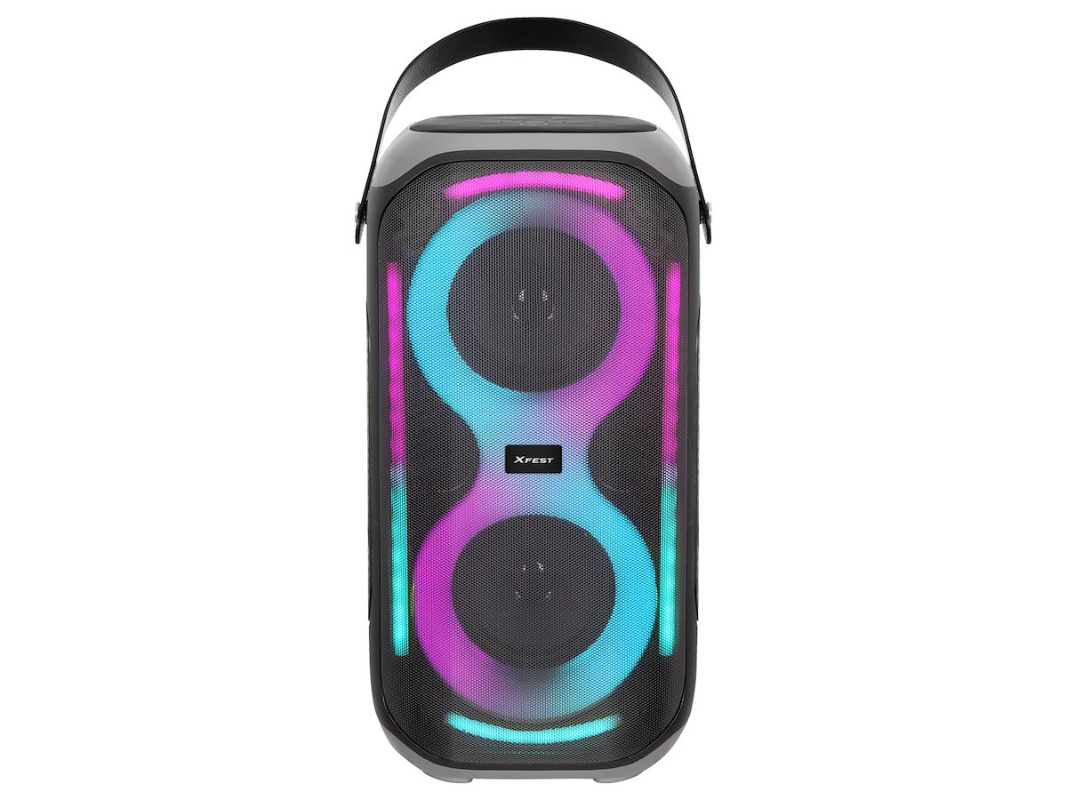 TREVI XFM225W10 Diffusore 50W con Treppiede, Microfono, USB, AUX - immagine 3