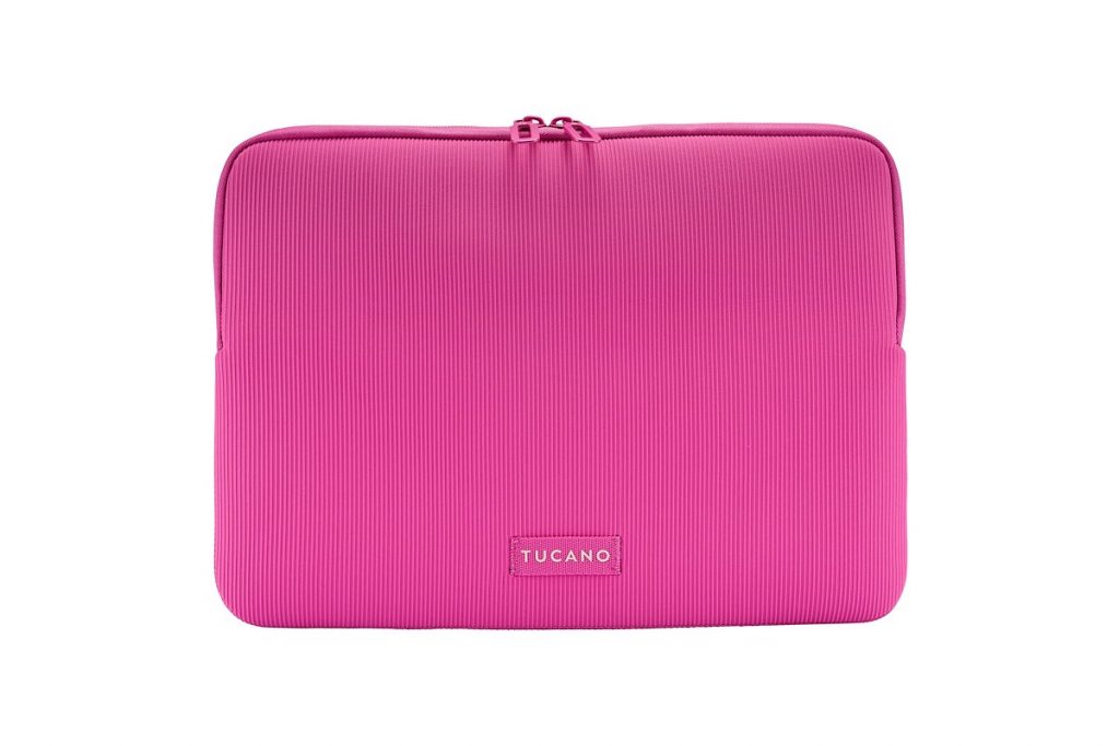 TUCANO BFC21314F Custodia Sleeve per Notebook 13-14" MacBook Pro 15", Fucsia