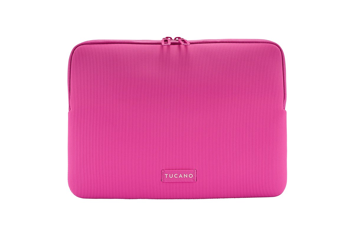 TUCANO BFC21314F Custodia Sleeve per Notebook 13-14" MacBook Pro 15", Fucsia