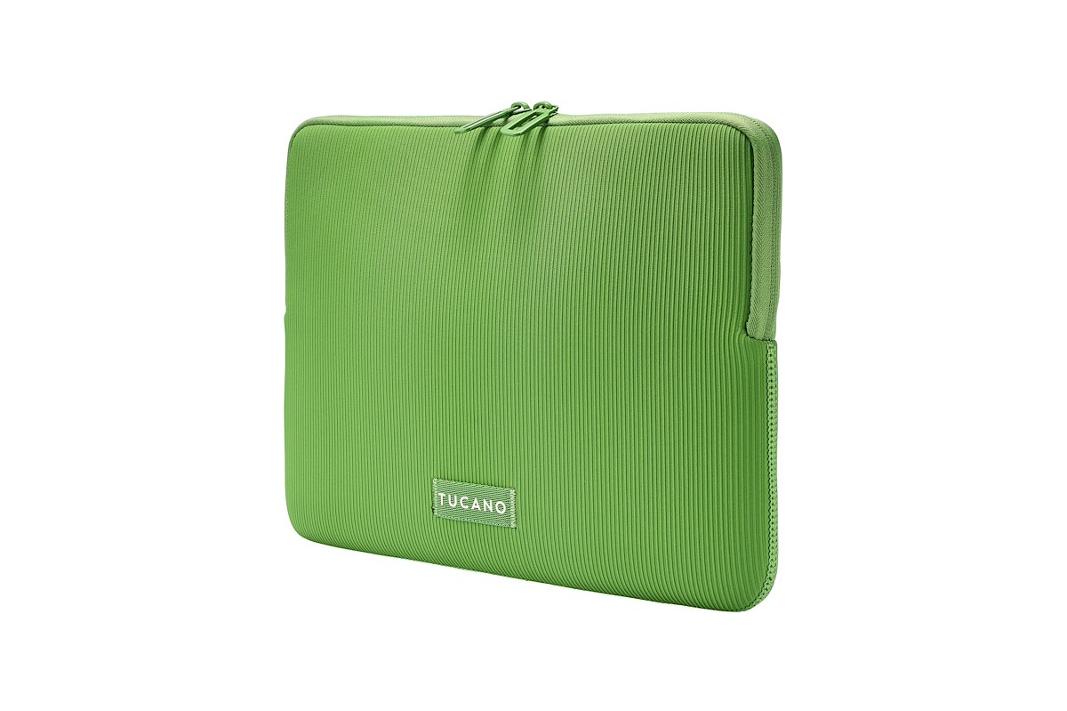 TUCANO BFC21213V Custodia Sleeve per MacBook 13" e Notebook 12" Verde - immagine 2