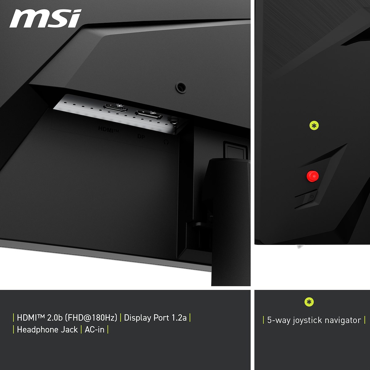MSI MAG242C Monitor Curvo 23.6 Pollici FHD - immagine 3