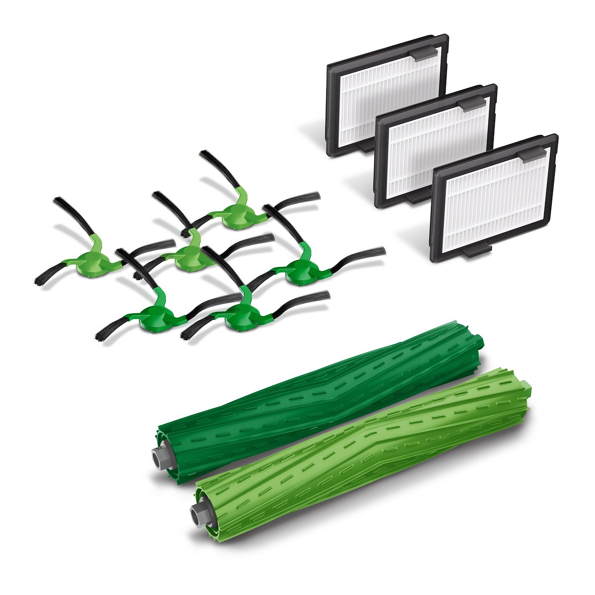 IROBOT 820382 Kit Completo 2 Rulli, 6 Spazzole, 3 Filtri per Combo 700