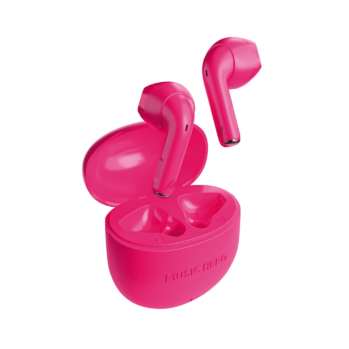 SBS Nusoul Rosa Auricolare TWS con Custodia Ricarica 250mAh 