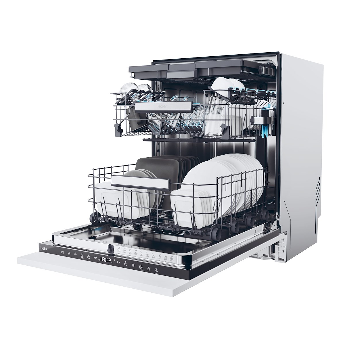 HAIER SXI6B0S3FSBV Lavastoviglie Incasso 60cm 16 Coperti Classe B WiFi - immagine 4