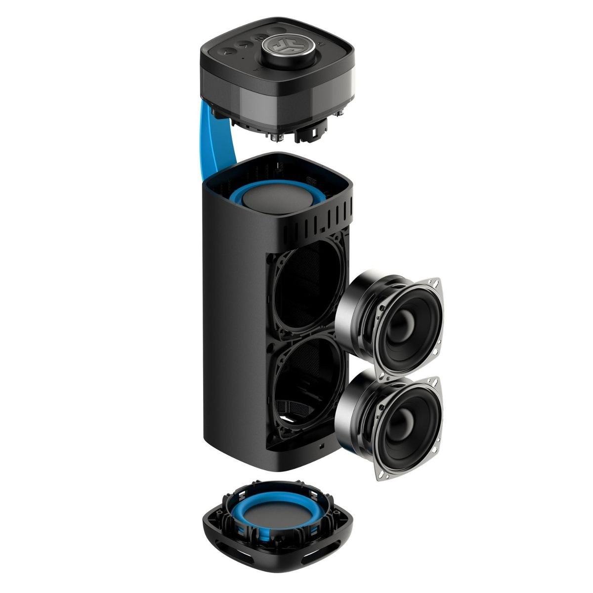 JLAB 255596 JBuds Party, 30W Wireless Bluetooth IPX6, Nero - immagine 3