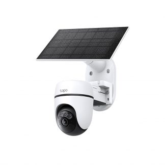 Tapo TC90KIT IP Cam Esterno 2K 3MP WiFi Pan-Tilt con Pannello Solare
