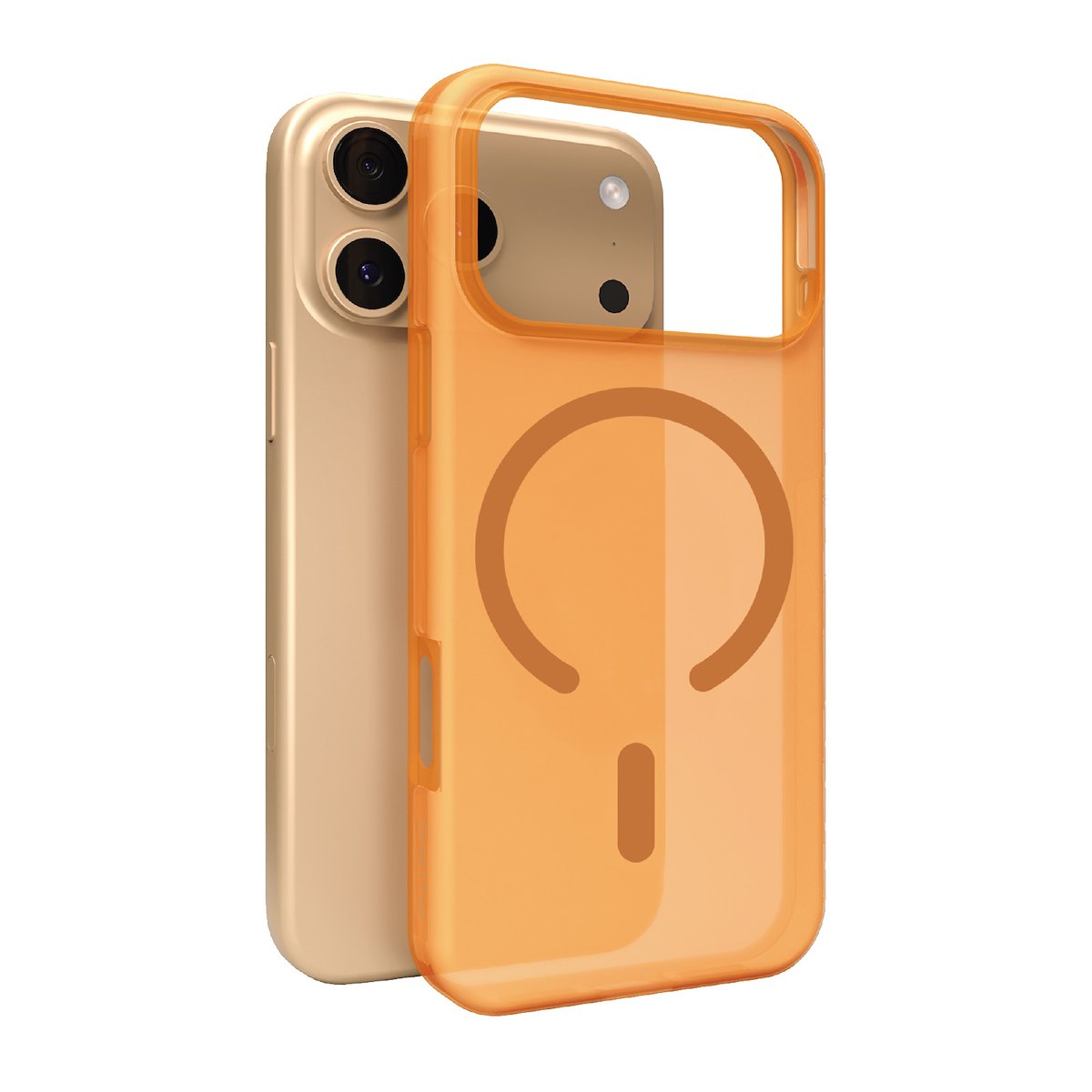 PURO PUIPC17P69DAYL2ORA Cover Daylight Magsafe iPhone 17 Pro Max Arancio