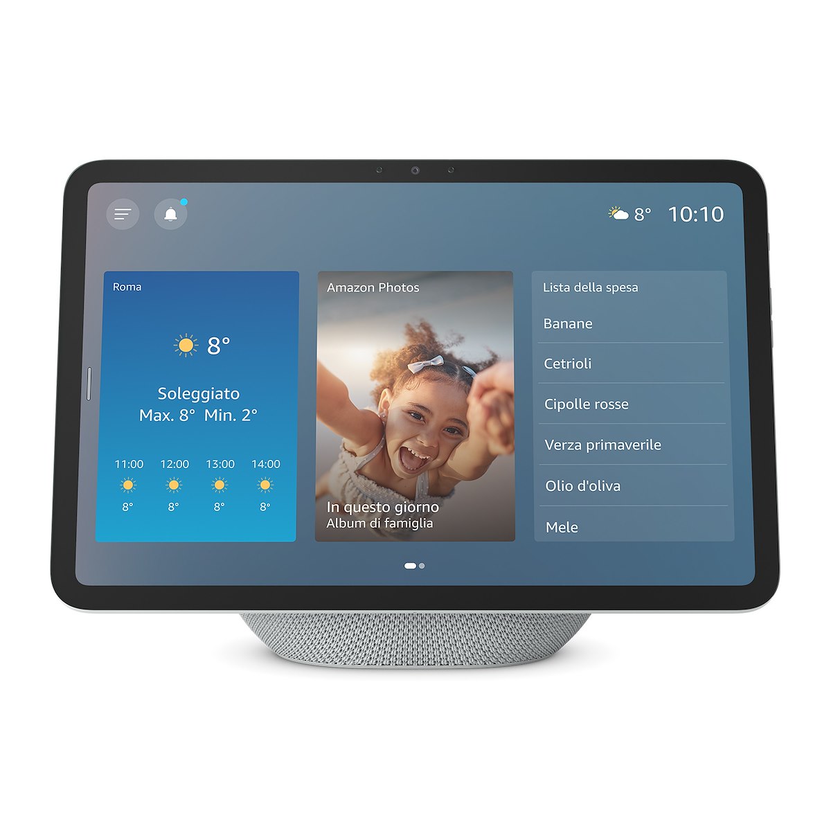 ECHO ECHOSHOW112025GLACIERWHITE, altoparlante smart
