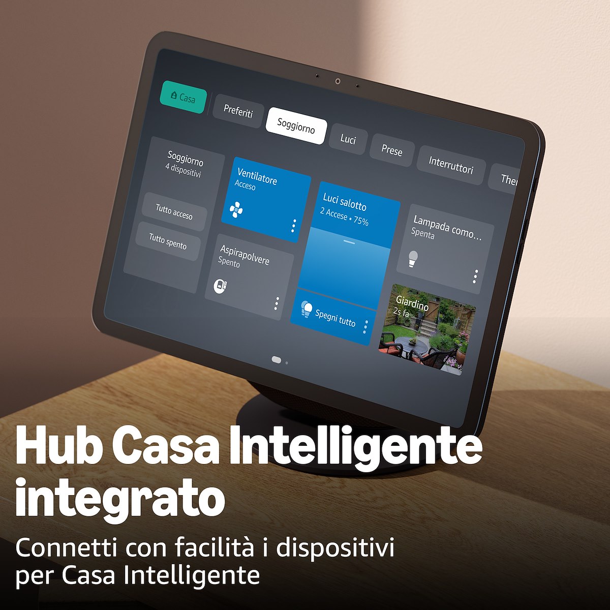 ECHO ECHOSHOW112025GLACIERWHITE, altoparlante smart - immagine 4