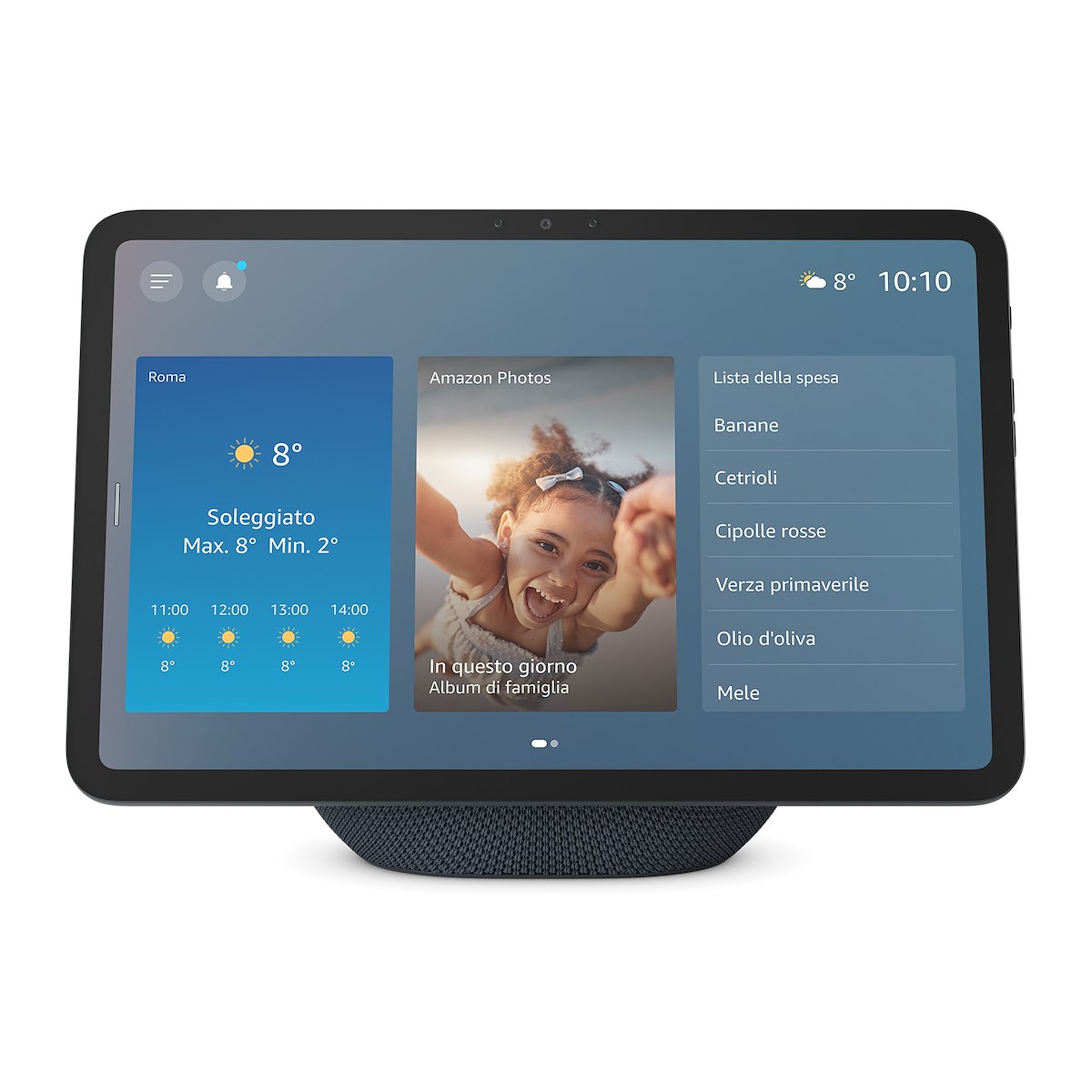 ECHO ECHOSHOW112025GRAPHITE Altoparlante Smart
