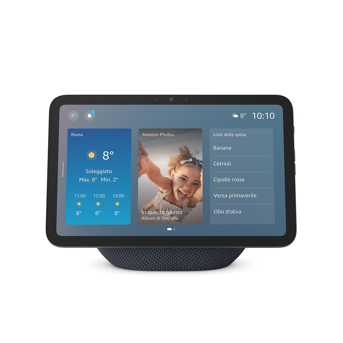 ECHO ECHOSHOW82025GRAPHITE - Altoparlante Smart