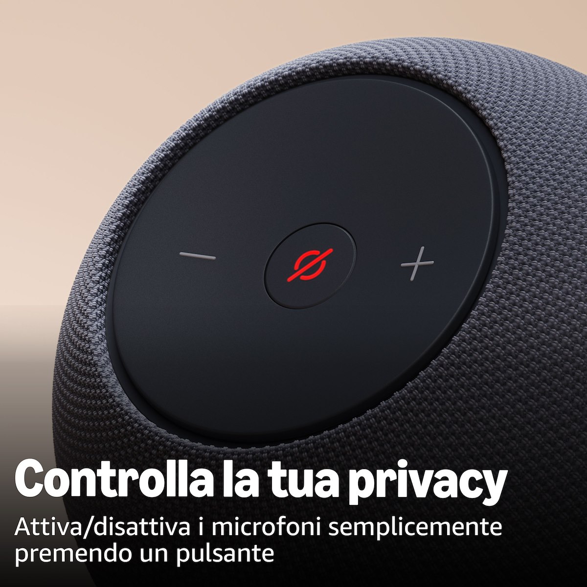 ECHO ECHODOTMAX2025GRAPHITE Altoparlante Smart - immagine 2