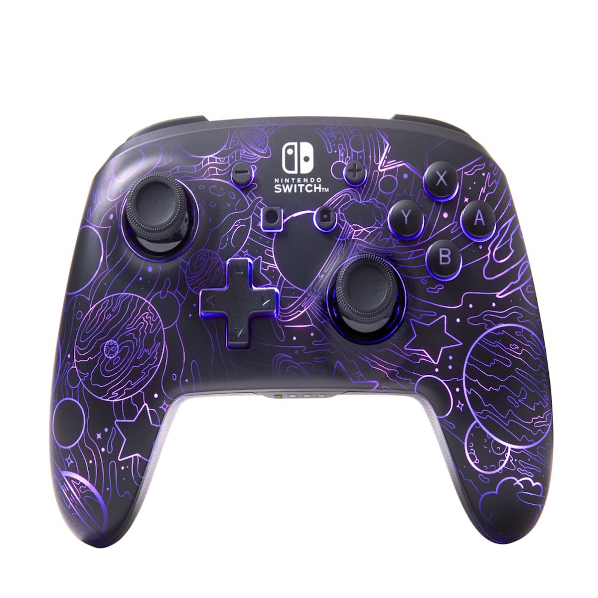 POWER A NSGP034901 Controller Wireless Lumectra Galactic Vortex RGB