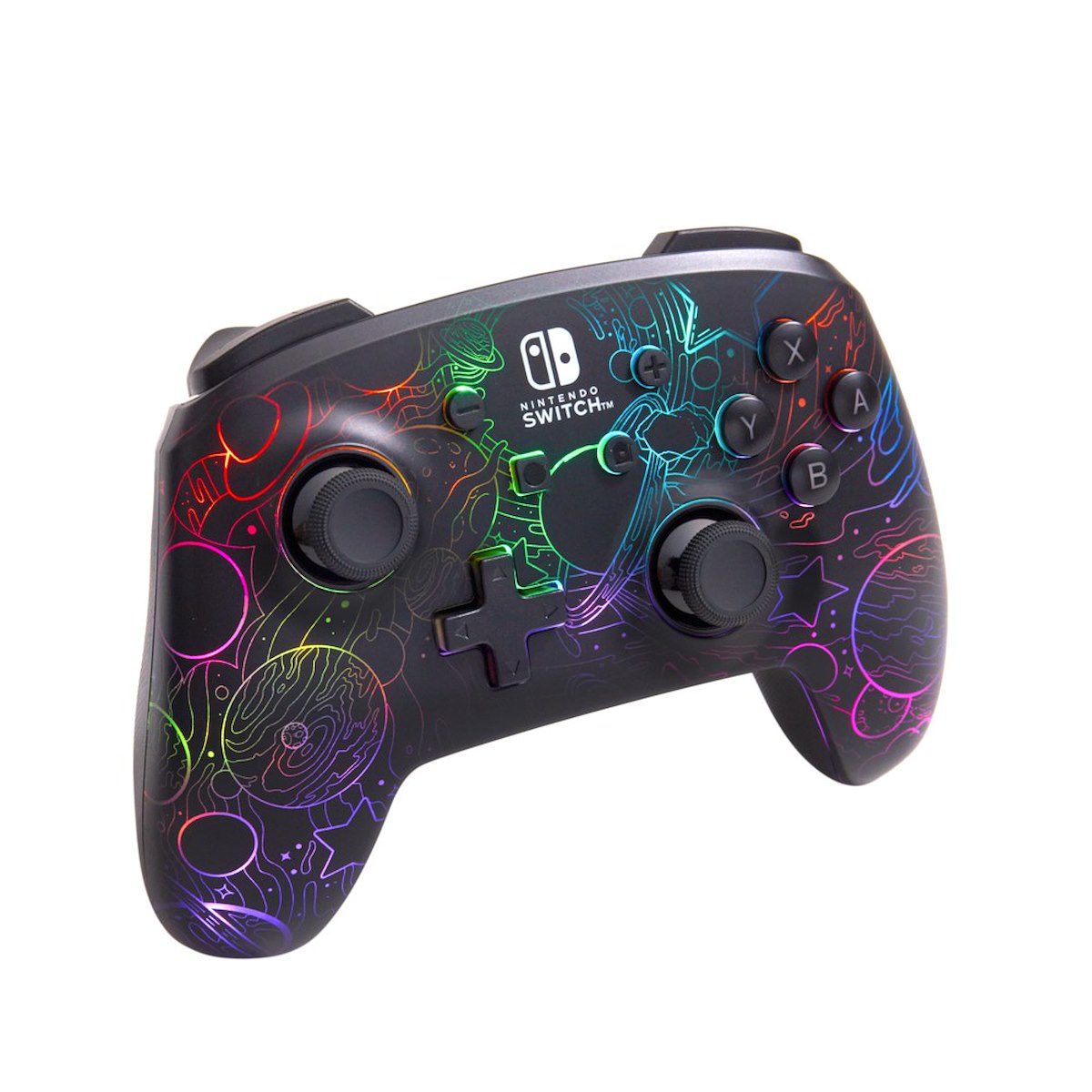 POWER A NSGP034901 Controller Wireless Lumectra Galactic Vortex RGB - immagine 2