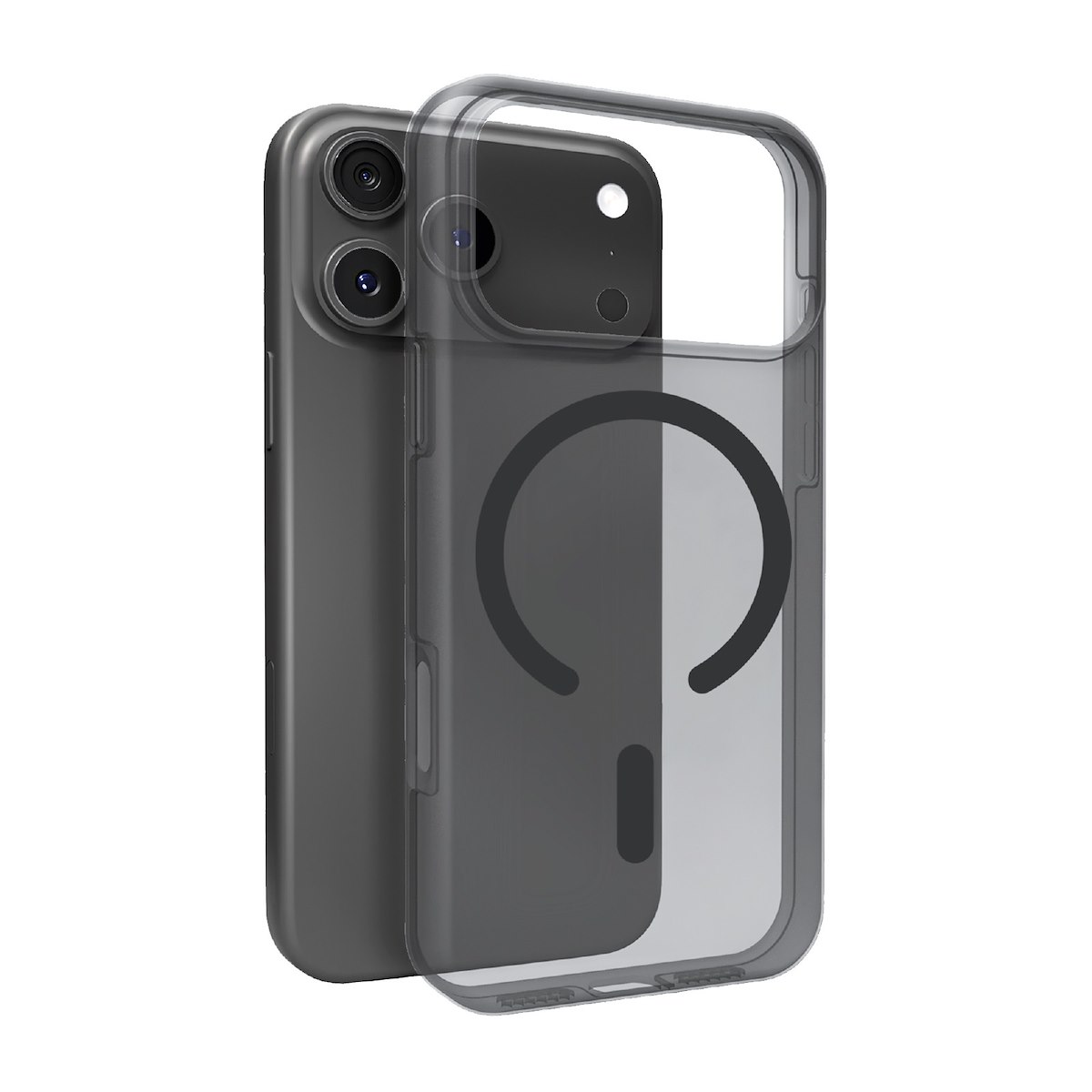 PURO PUIPC17P69DAYL2BLK Cover Daylight Magsafe per iPhone 17 Pro Max Nera