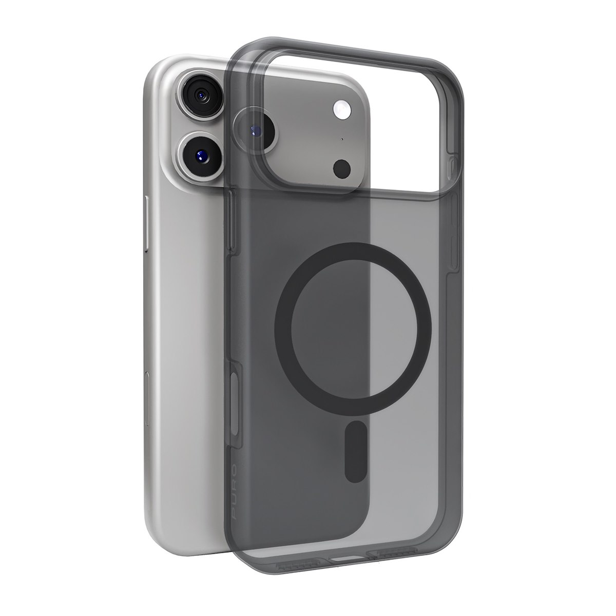 PURO PUIPC17P63DAYL2BLK Cover Daylight Per iPhone 17 Pro Magsafe Nero