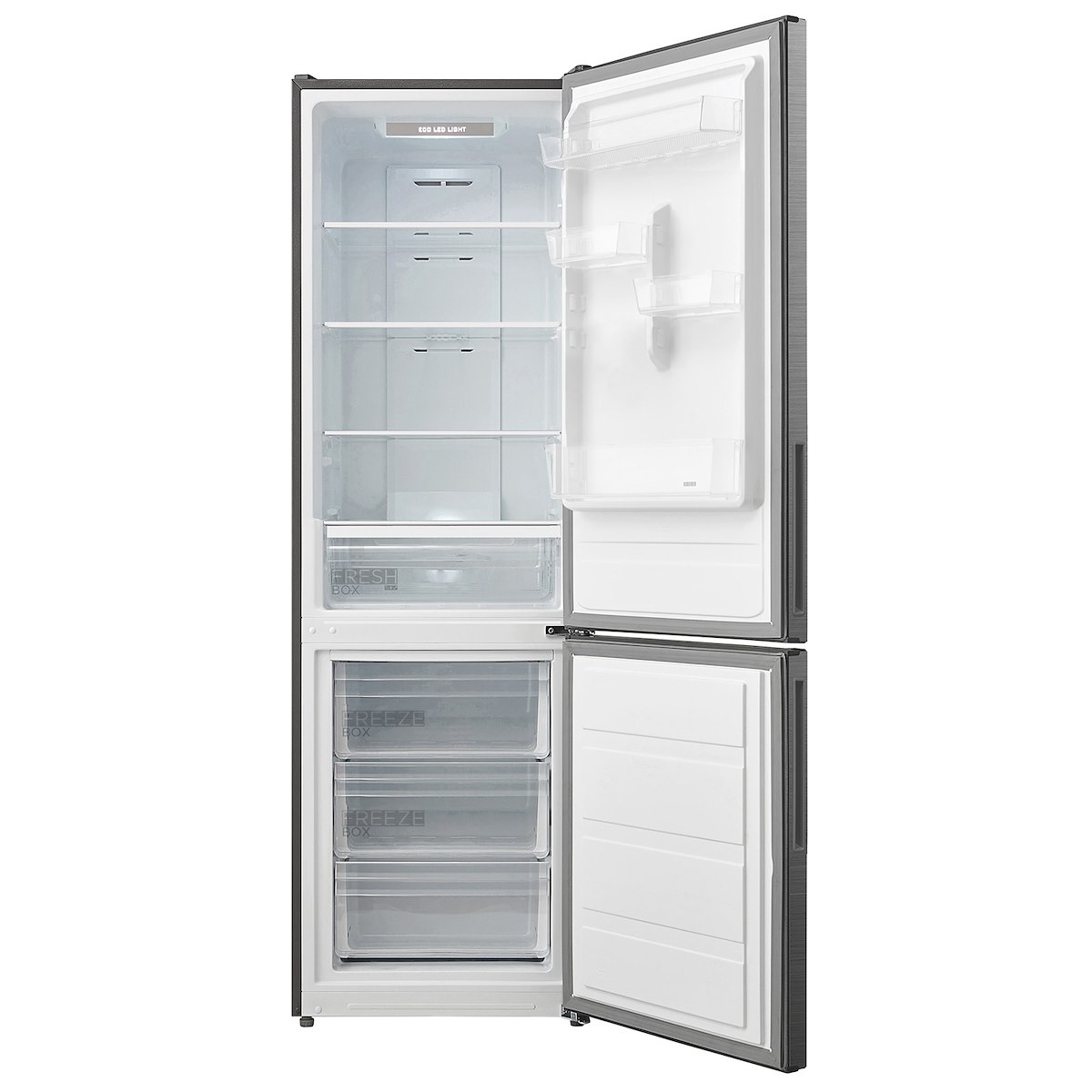 MIDEA MDRB424FGD46OE Combi No Frost Inverter Disp. LED Inox - immagine 2
