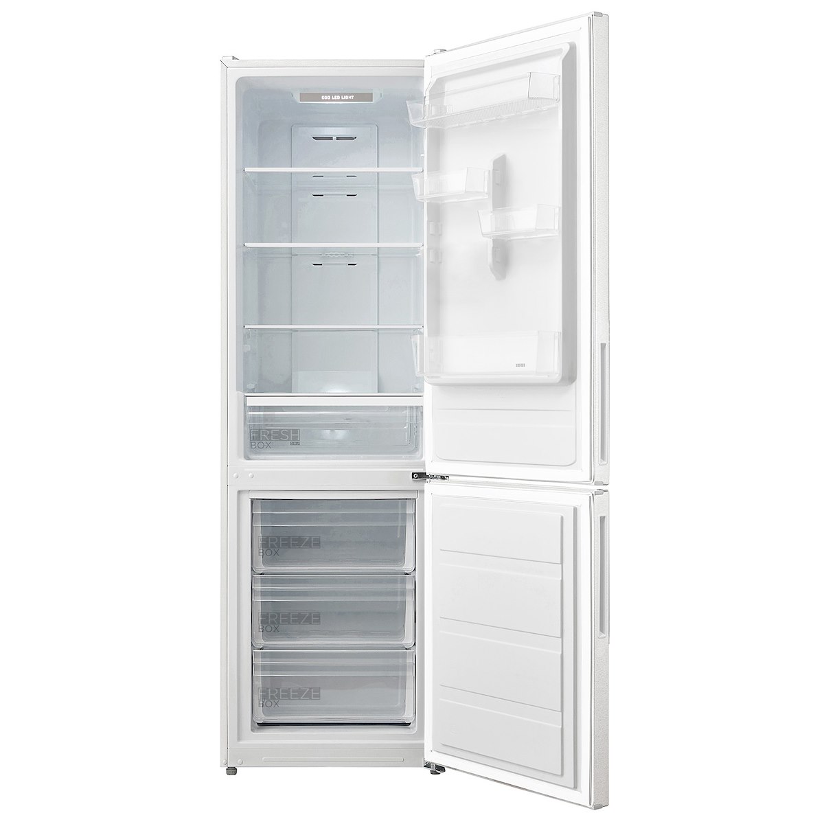 MIDEA MDRB424FGD01OE Combi 310L No Frost Inverter LED Bianco - immagine 2