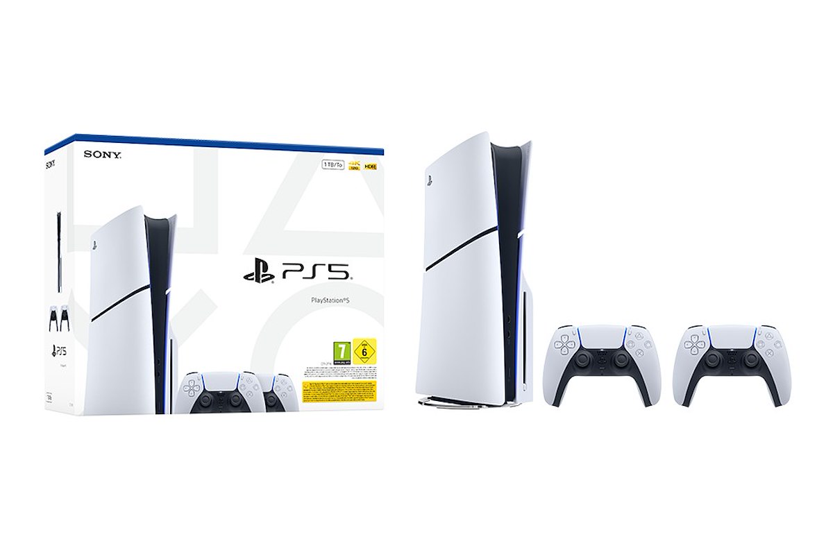Sony Entertainment Consolle PS5 Disc con 2 Controller Wireless DualSense - immagine 2