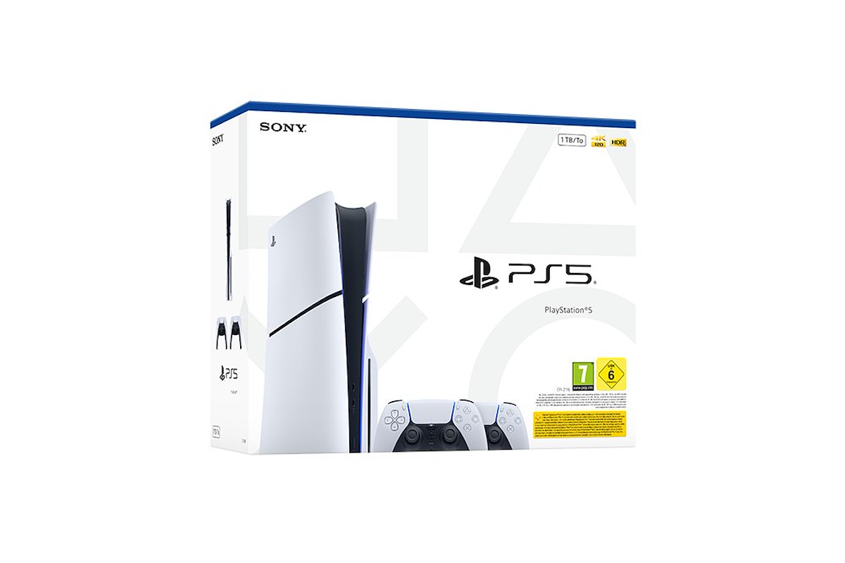 Sony Entertainment Consolle PS5 Disc con 2 Controller Wireless DualSense - immagine 3